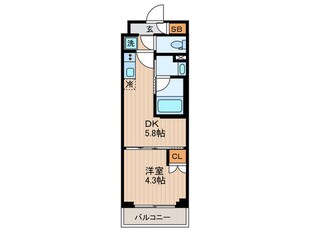 仮）大田区蒲田本町1丁目ﾏﾝｼｮﾝの物件間取画像